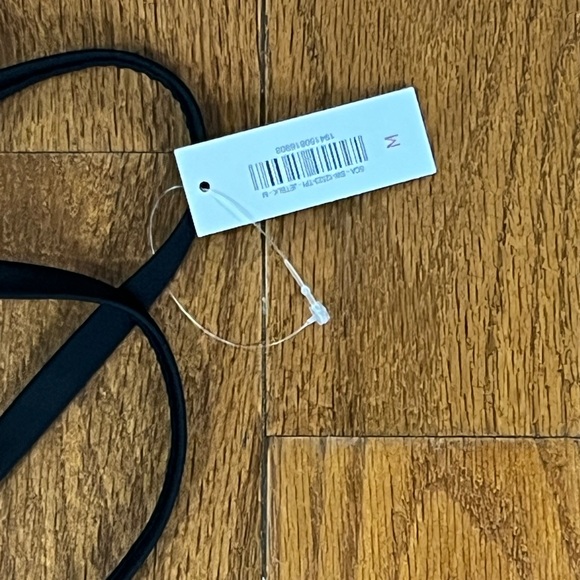 Adore Me Codie Black One Shoulder Bralette Bikini Top Medium NWT - Picture 4 of 6